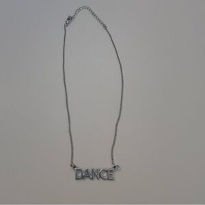 Silver 'DANCE' Necklace